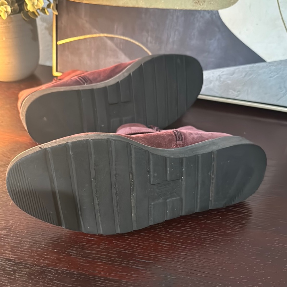 Naturalizer Brown Ankle Boots Stylish Comfort - Picture 4 of 7